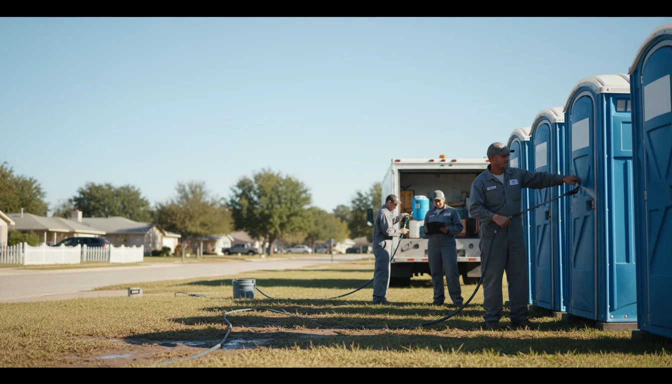 Long-Term Portable Toilet Rental in Wilber, NE near me